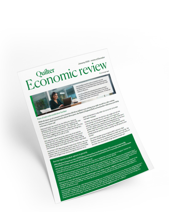 Economic review monthly newsletter cover