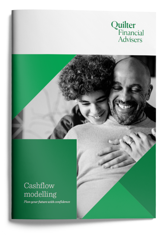Cover image of cashflow modelling brochure.