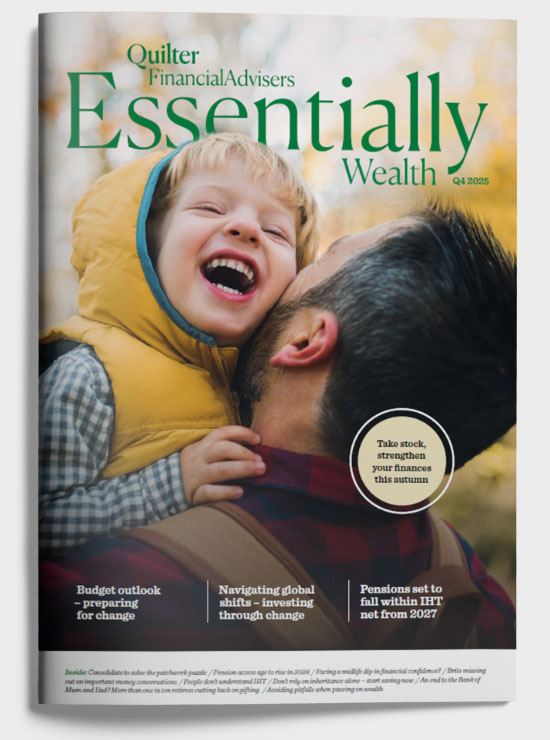 Essentially Wealth magazine Q4 2025 cover