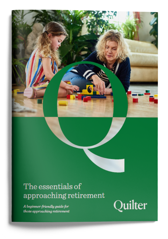 Cover image of the essentials of approaching retirement brochure